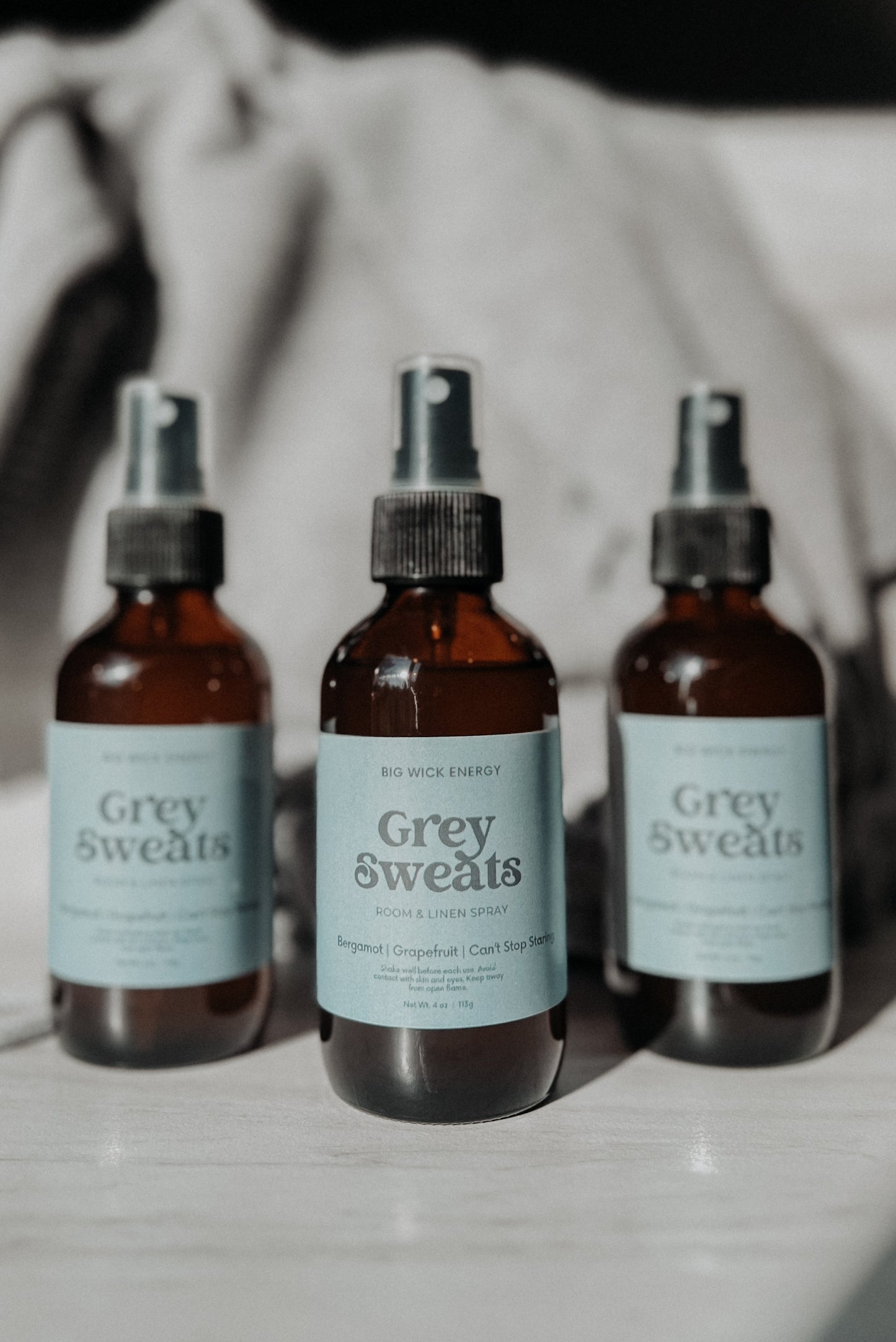 GREY SWEATS ROOM + LINEN SPRAY