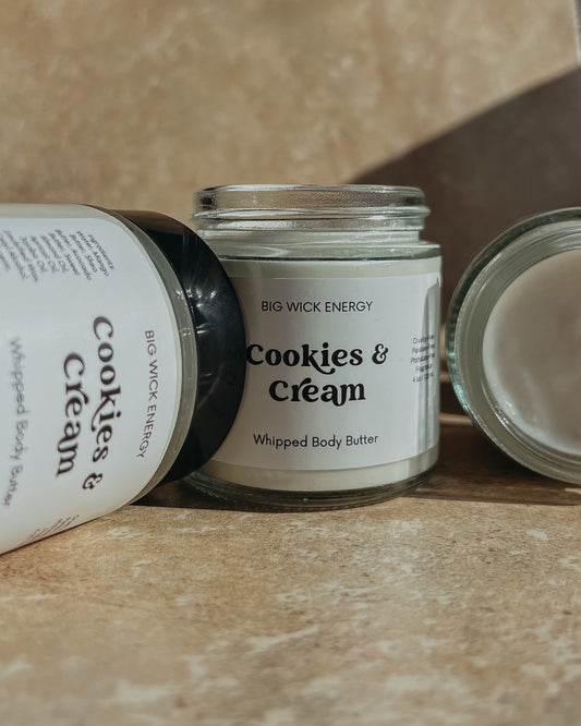 COOKIES & CREAM WHIPPED BODY BUTTER