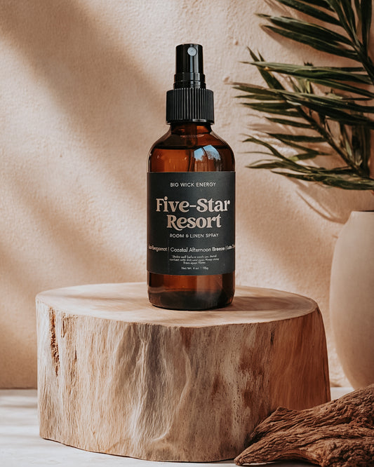 FIVE-STAR RESORT ROOM + LINEN SPRAY