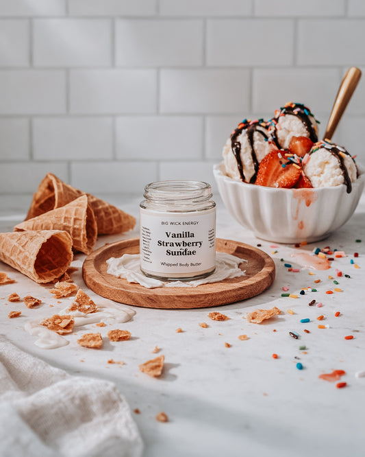 VANILLA STRAWBERRY SUNDAE BODY BUTTER