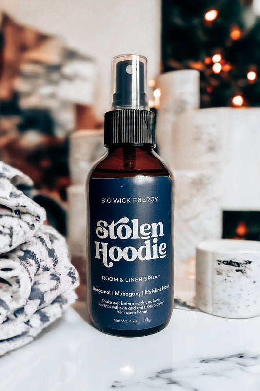 STOLEN HOODIE ROOM + LINEN SPRAY