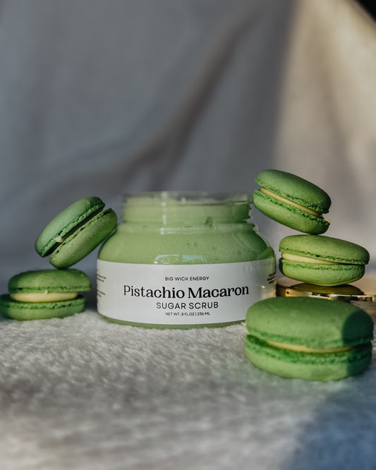 PISTACHIO MACARON SUGAR SCRUB